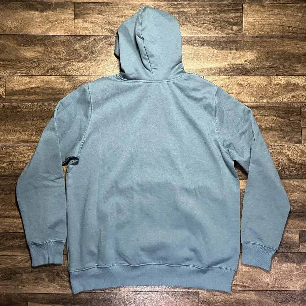 The North Face Half Dome Pullover Hoodie Men's XL Mallard Blue TNF Black NWT